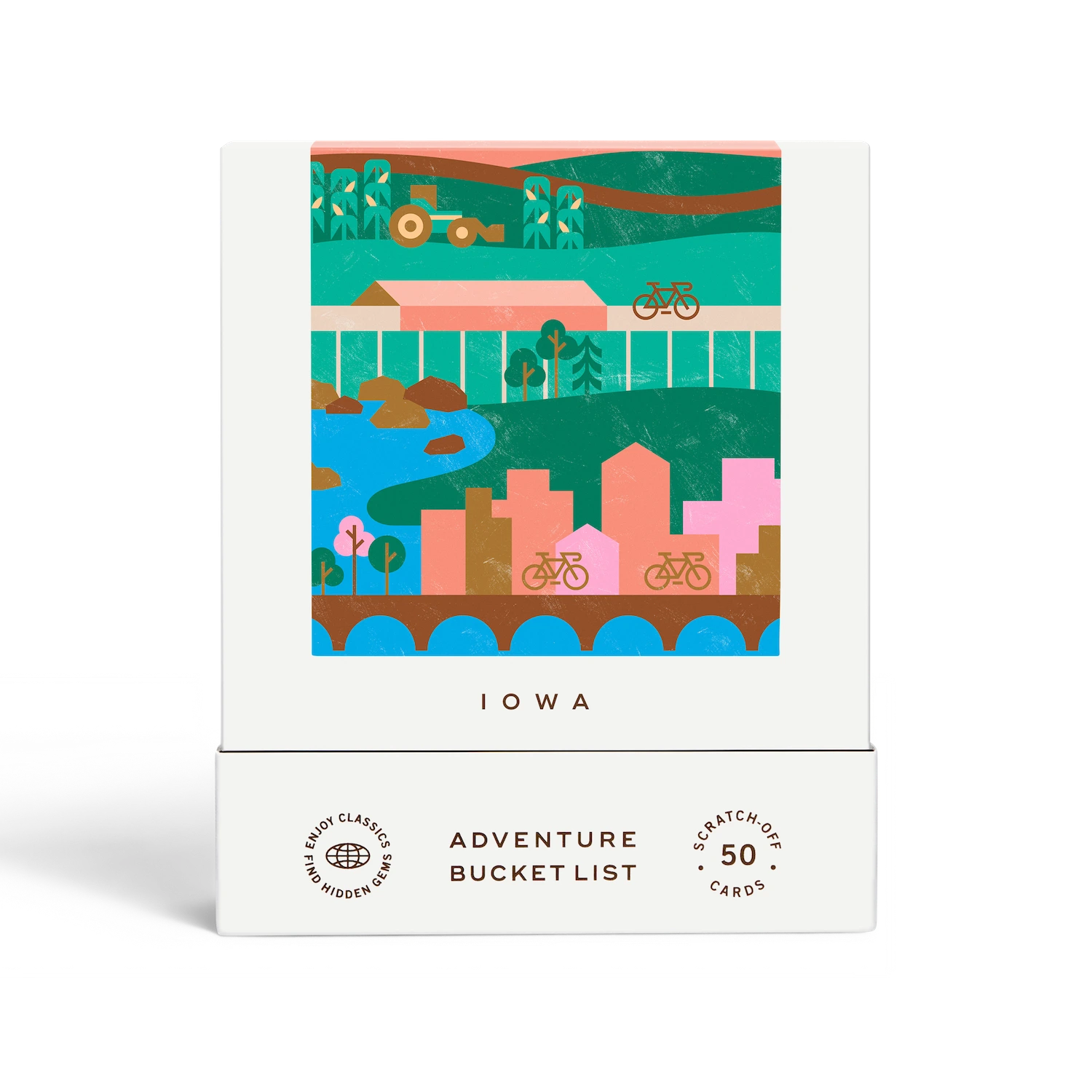 Indiana Adventure Bucket List: 50 Scratch-Off Cards For Travel & Road Trips - Explore Tourist Attractions