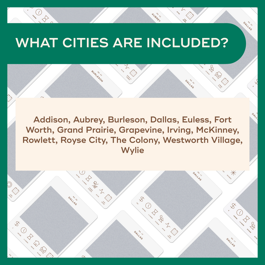 Dallas | Reach International Outfitters | 50 Scratch-Off Cards Dallas | Reach International Outfitters | 50 Scratch-Off Cards