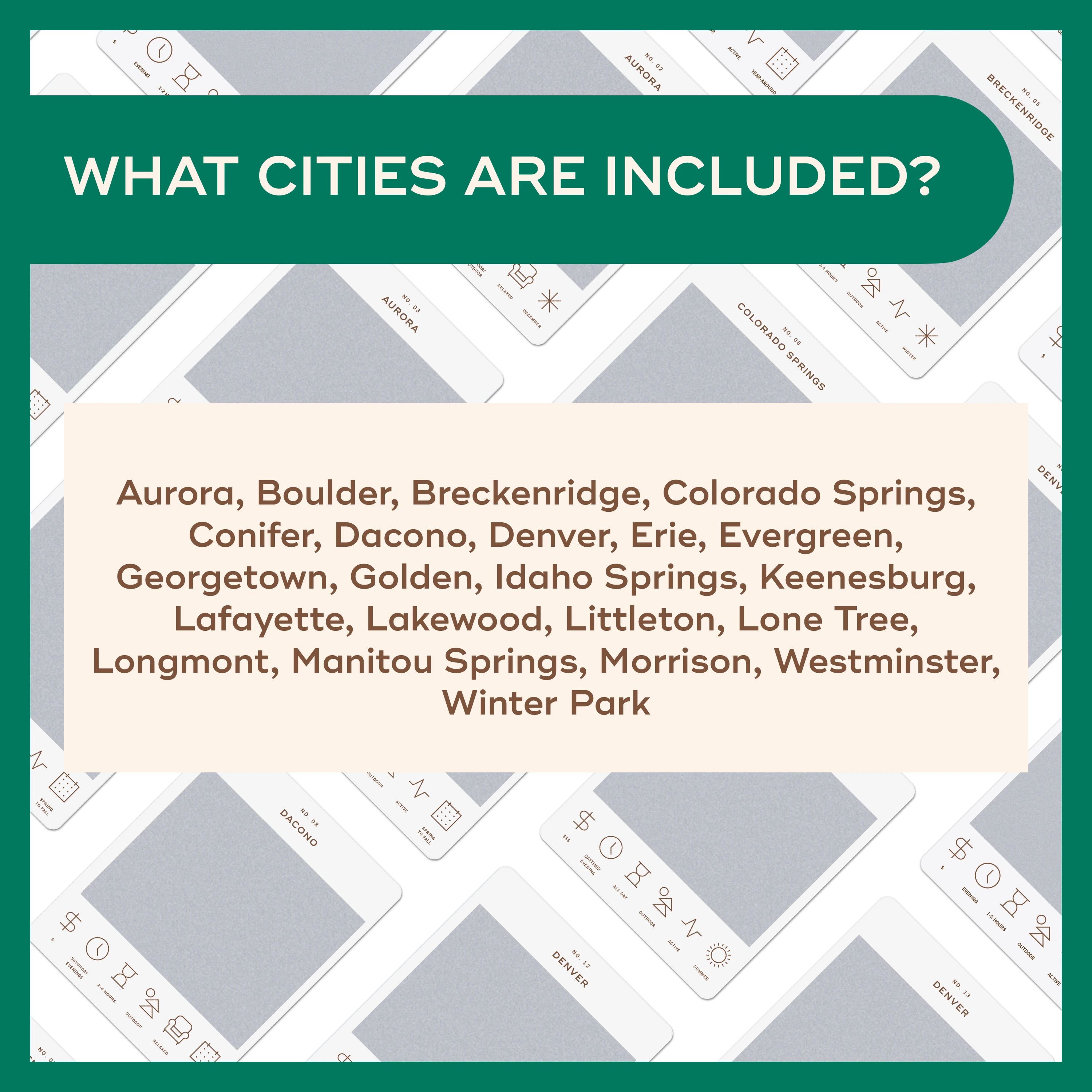 Denver Adventure Bucket List