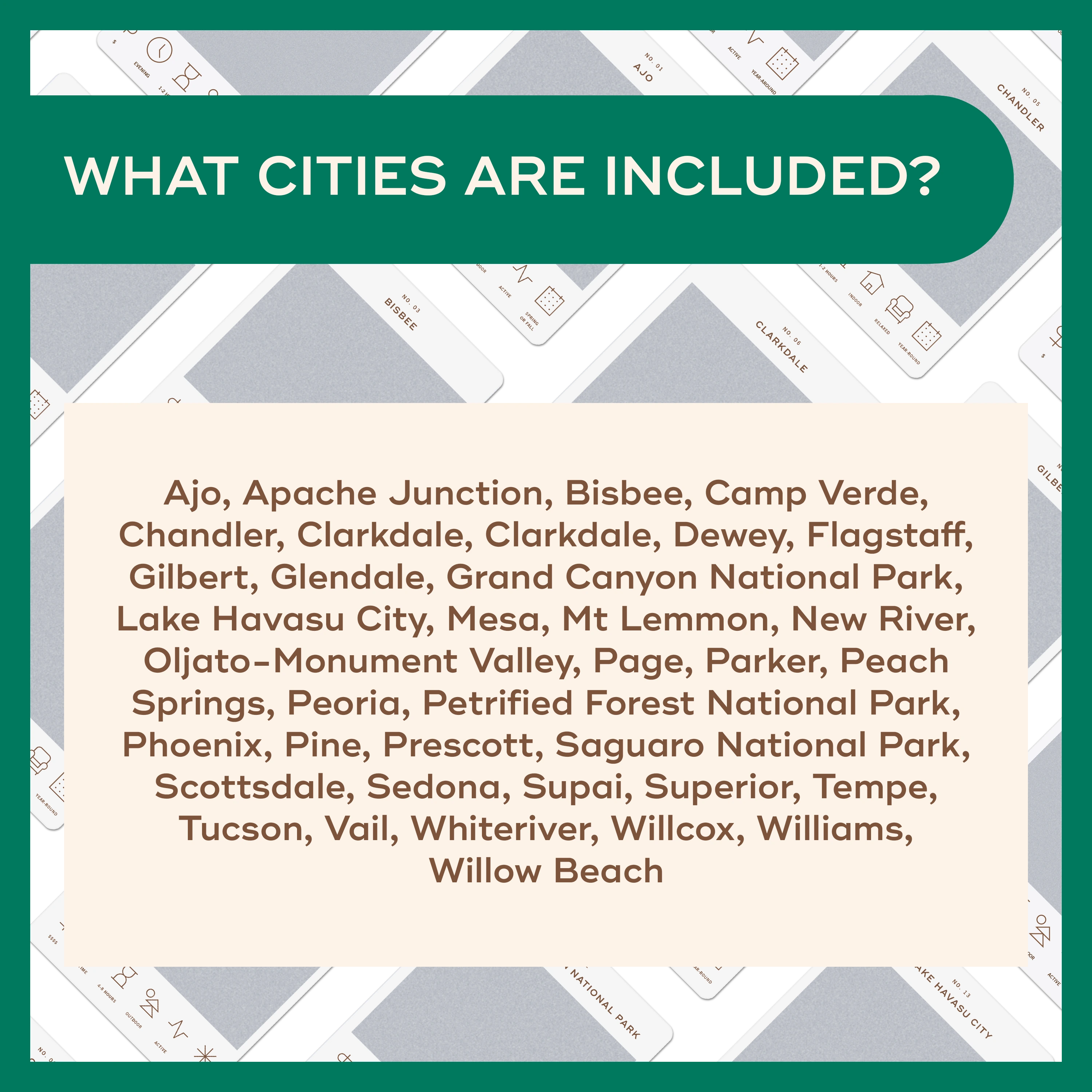 Arizona Adventure Bucket List