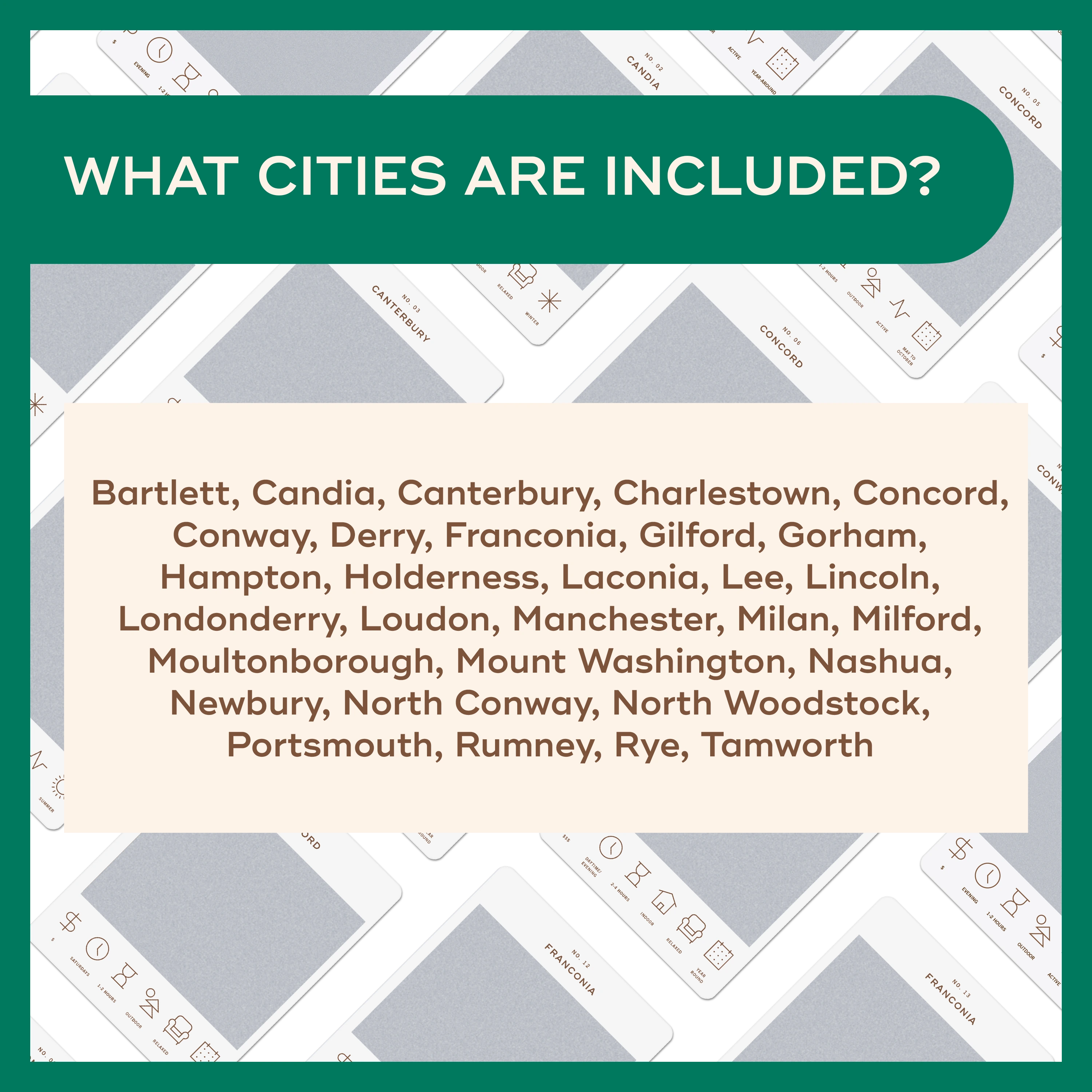 New Hampshire Adventure Bucket List