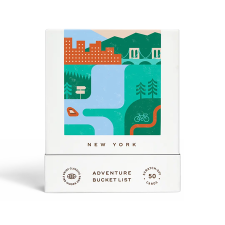 New York Adventure Bucket List Scratch-Off Cards