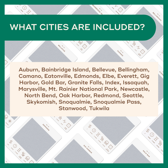 Seattle Adventure Bucket List