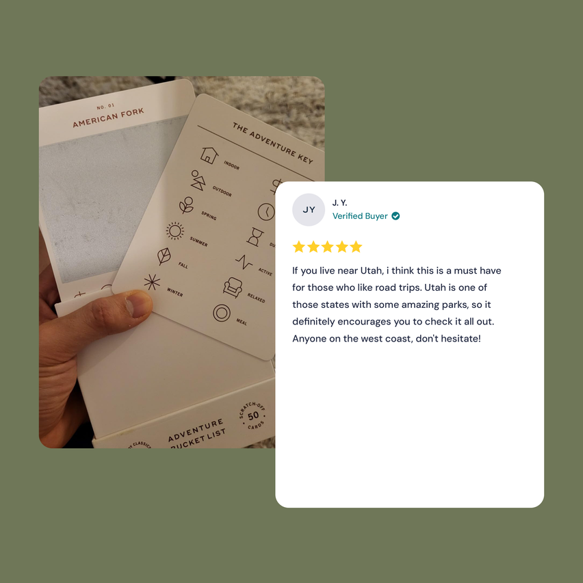 Utah Adventure Bucket List customer review